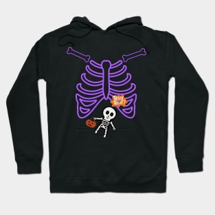 Cute Skeleton Costume Hoodie